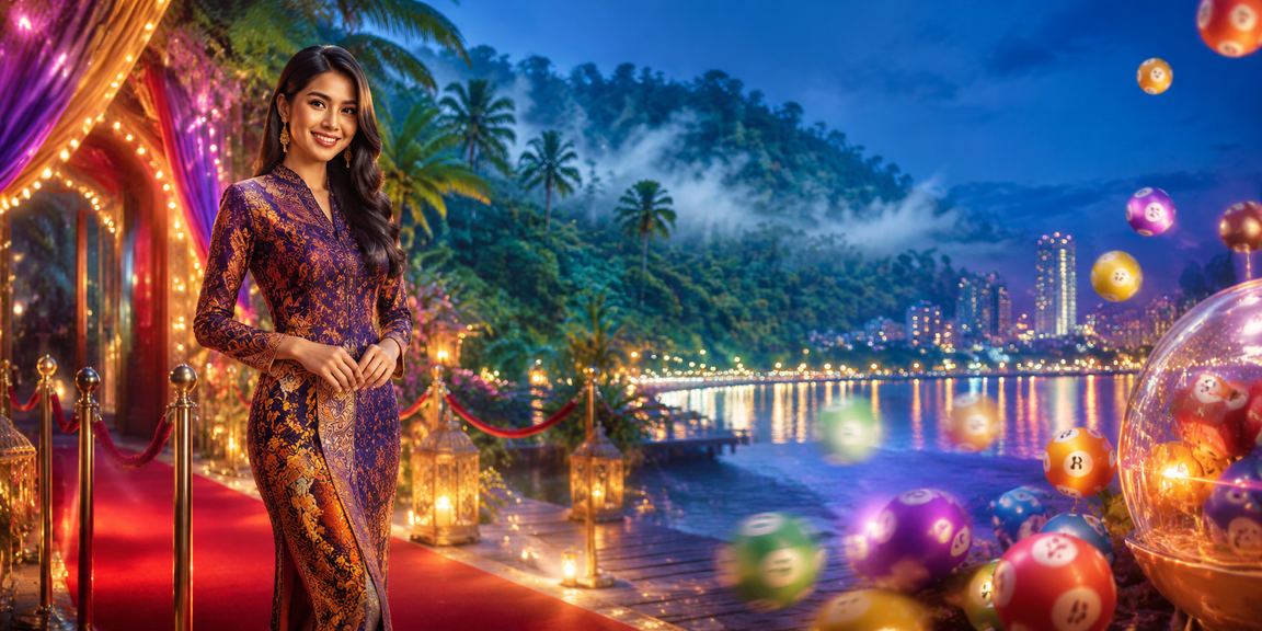 Motif batik Malaysia menghiasi tema loteri dan nombor 4D dalam talian